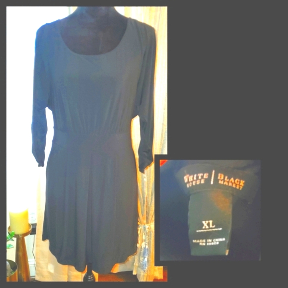 White House Black Markey Black Cocktail Dress